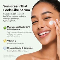 APRILSKIN serum texture close-up demonstrating lightweight absorption
