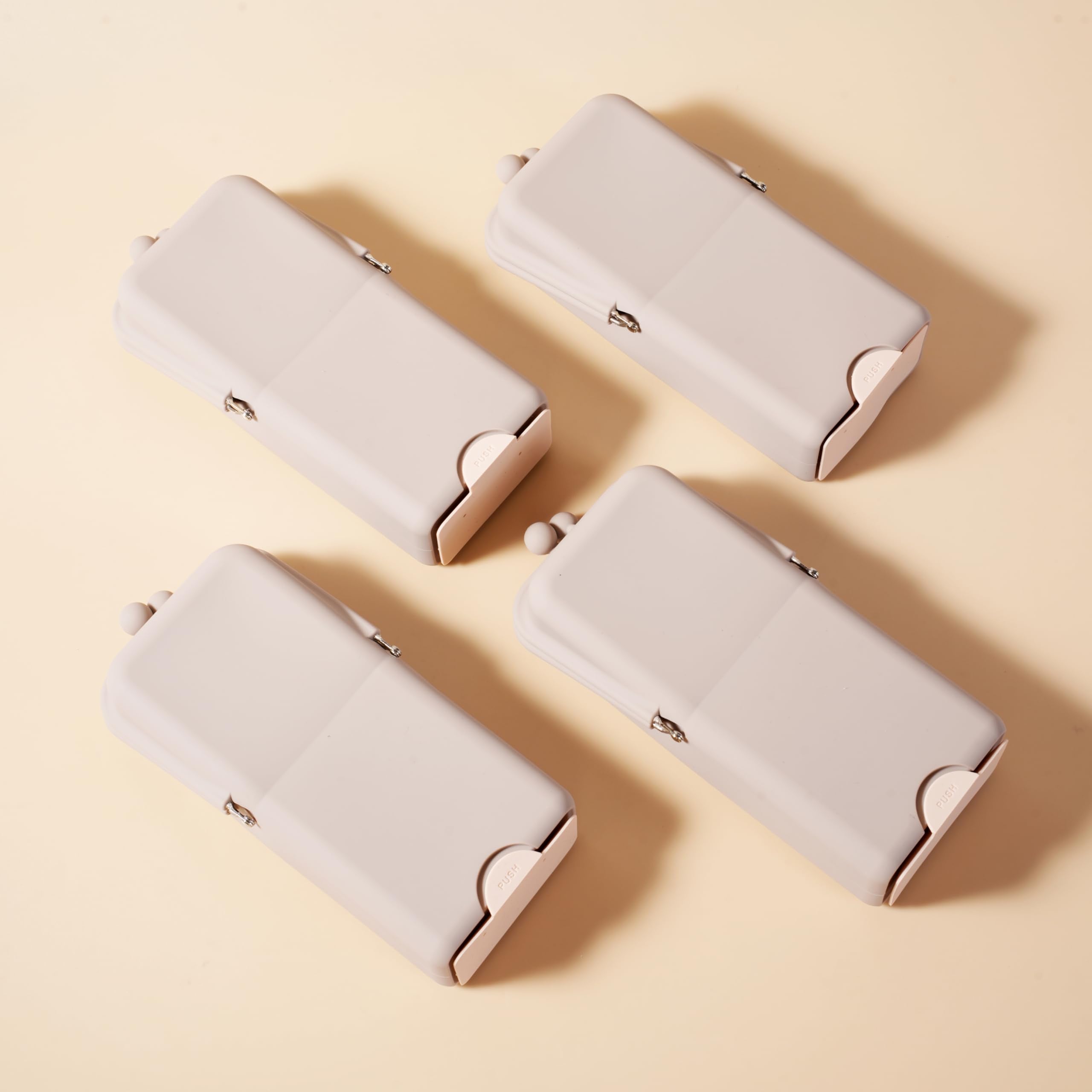 APT 1101 scale with hand showing compact size for travel convenience