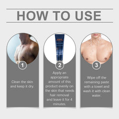 Aptedex after rinse chest showing smooth hydrated skin