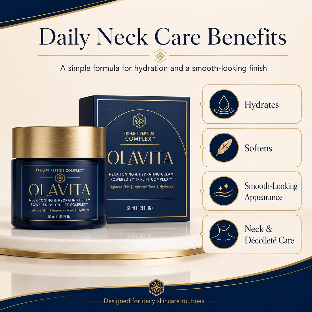 AQCOZ Olavita open jar close-up showing cream texture for easy absorption