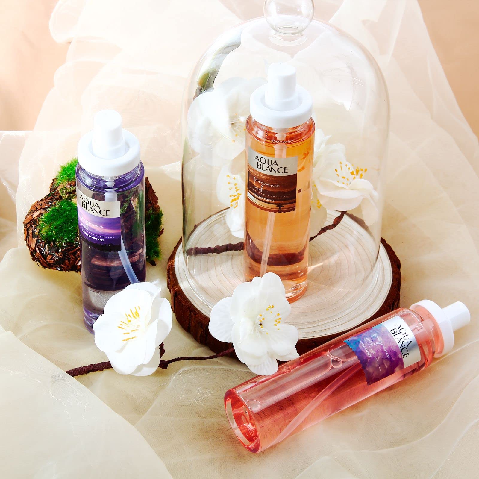 AQUA BLANCE lifestyle image in daytime outfit showing wearable scent