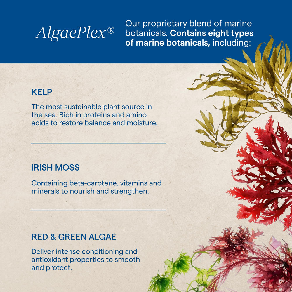 Aquage Algasilk texture close-up illustrating rich creaminess and nourishment