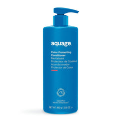 Aquage front bottle showing product and size for easy identification and value