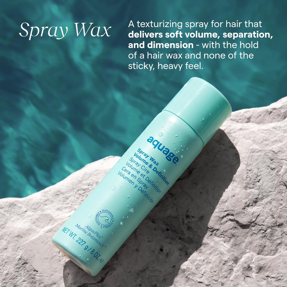 Aquage spray nozzle detail highlighting easy no-mess applicator and control