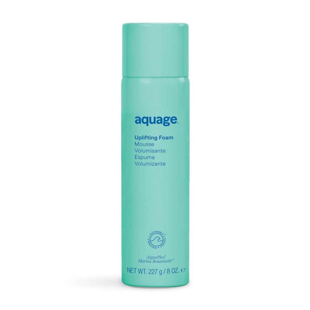 Aquage front packaging showing product and benefits