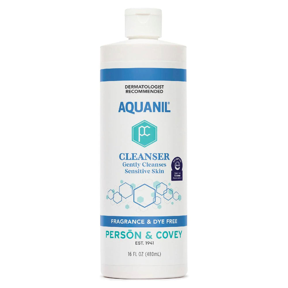 Aquanil pump bottle front view showing clean design and easy dispensing