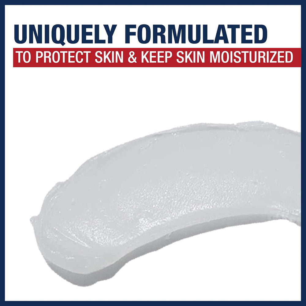 Aquaphor applied to lips to soothe chapping and protect skin