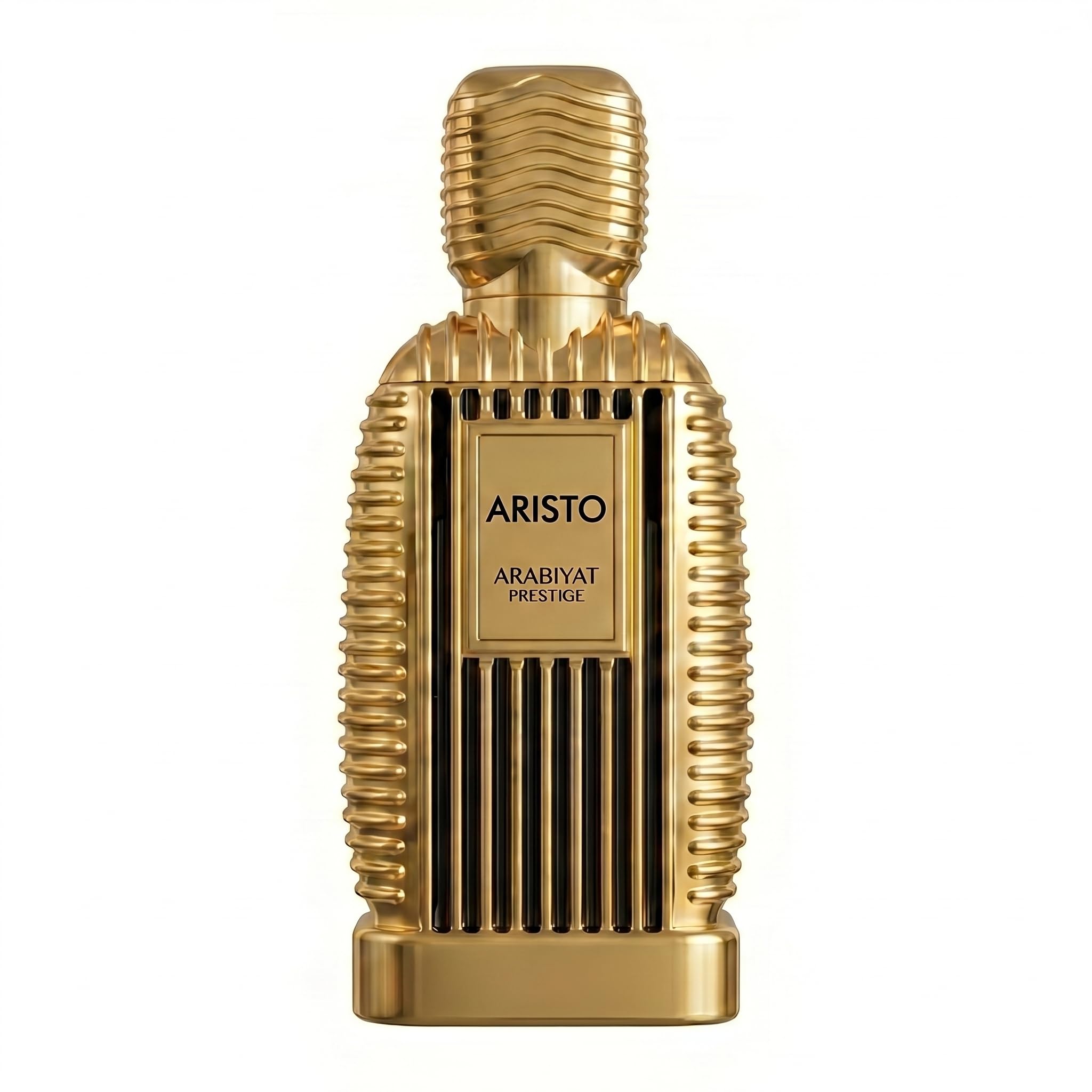 ARABIYAT PRESTIGE front bottle view showing sleek design and luxury appeal