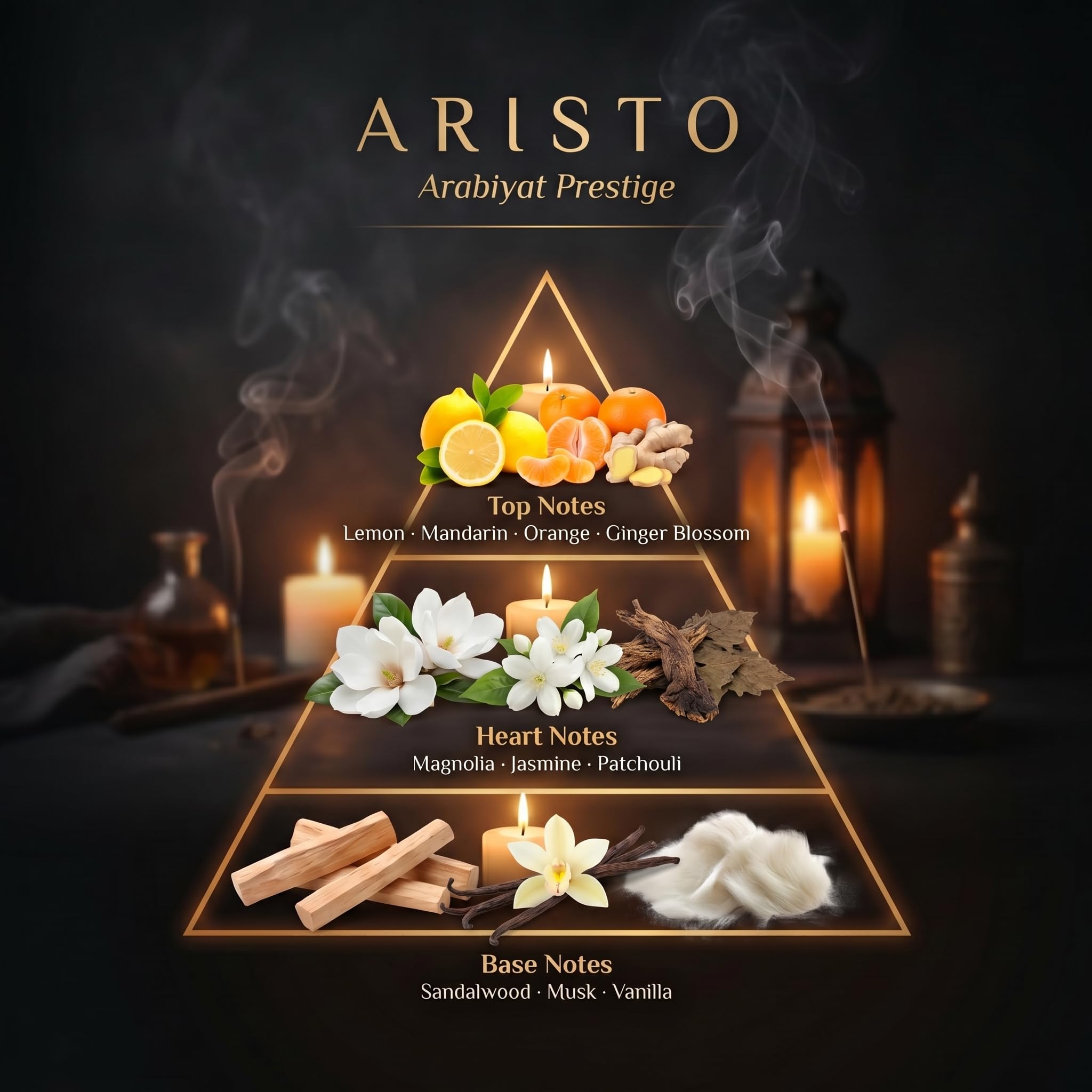 ARABIYAT PRESTIGE bottle on desk suggesting daily wear and professional use