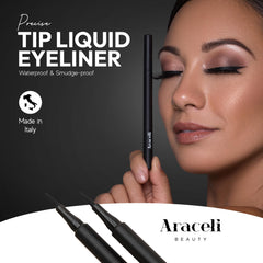 Araceli close-up of felt tip demonstrating precise fine-line control benefit