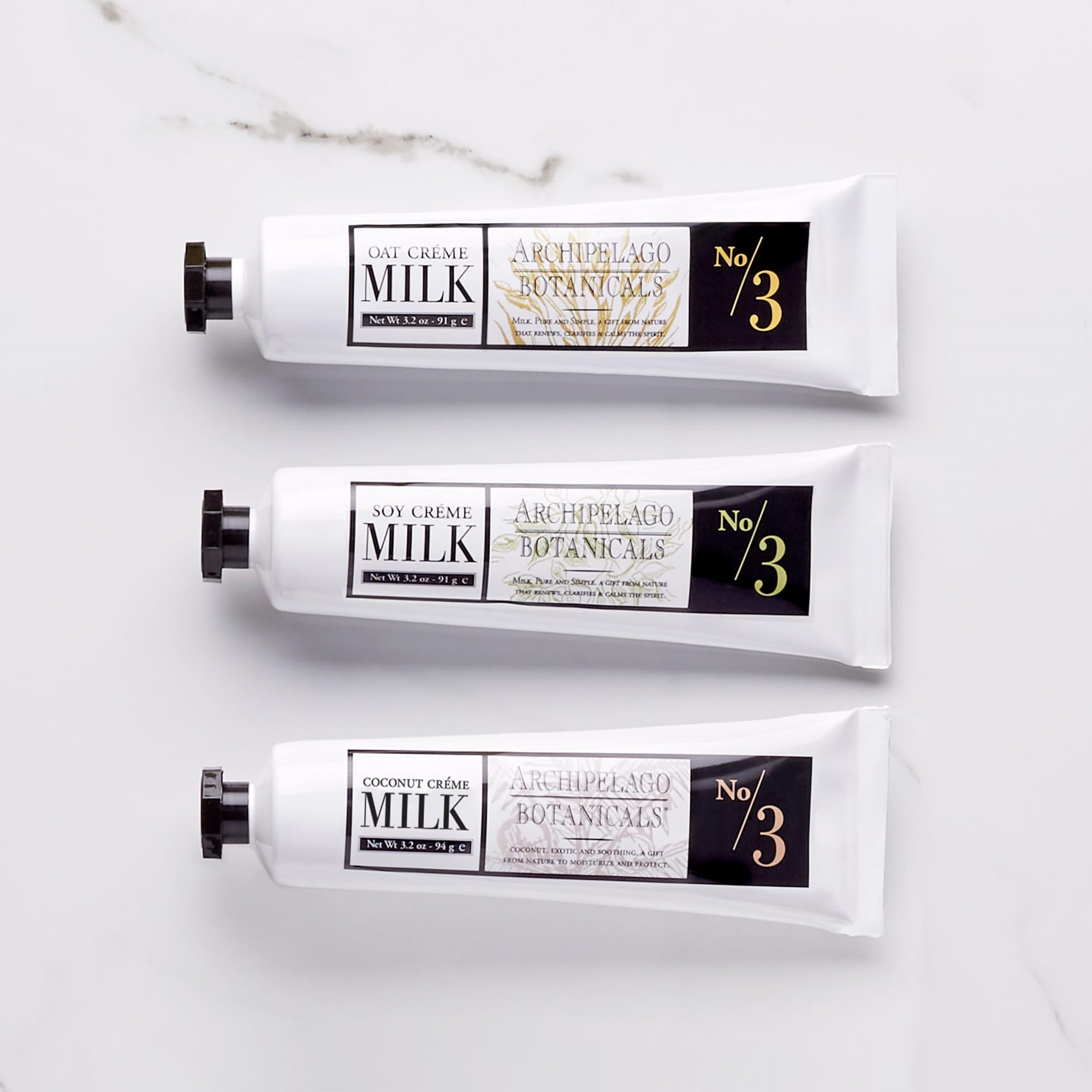 Archipelago Botanicals oats and jojoba seeds staged to show nourishing ingredients