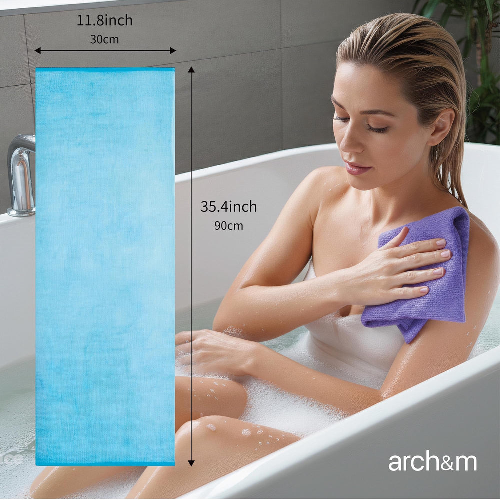 ARCH&M folded towel detail highlighting durable stitch and texture
