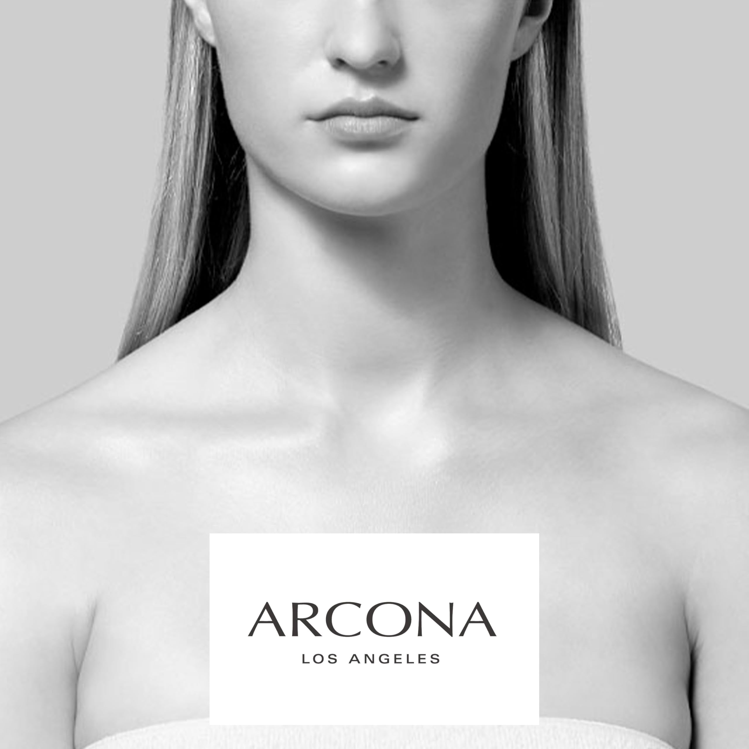 ARCONA jar on bathroom counter in lifestyle scene suggesting routine integration