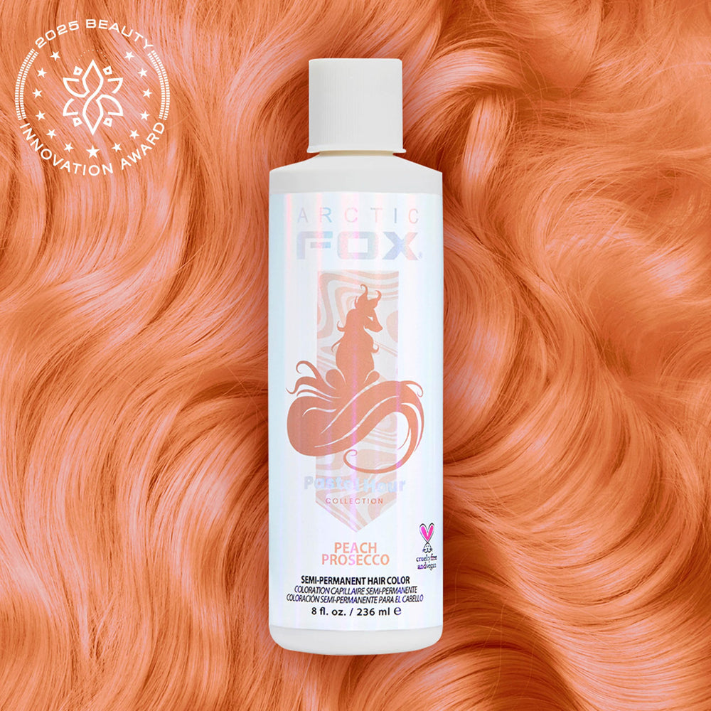 ARCTIC FOX creamy peach-pink texture close-up that indicates smooth conditioning