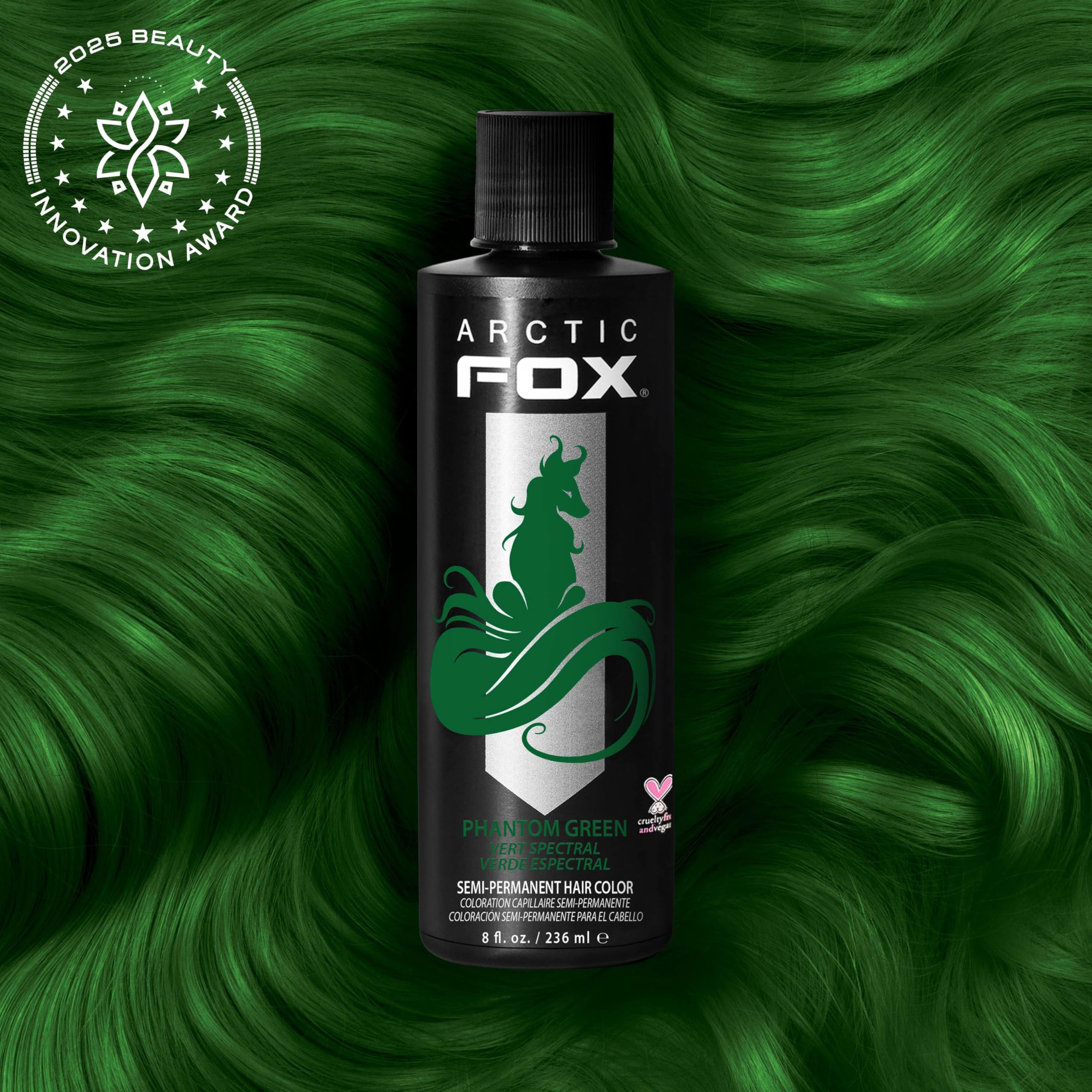 ARCTIC FOX close-up cream texture demonstrating smooth application and conditioning benefit