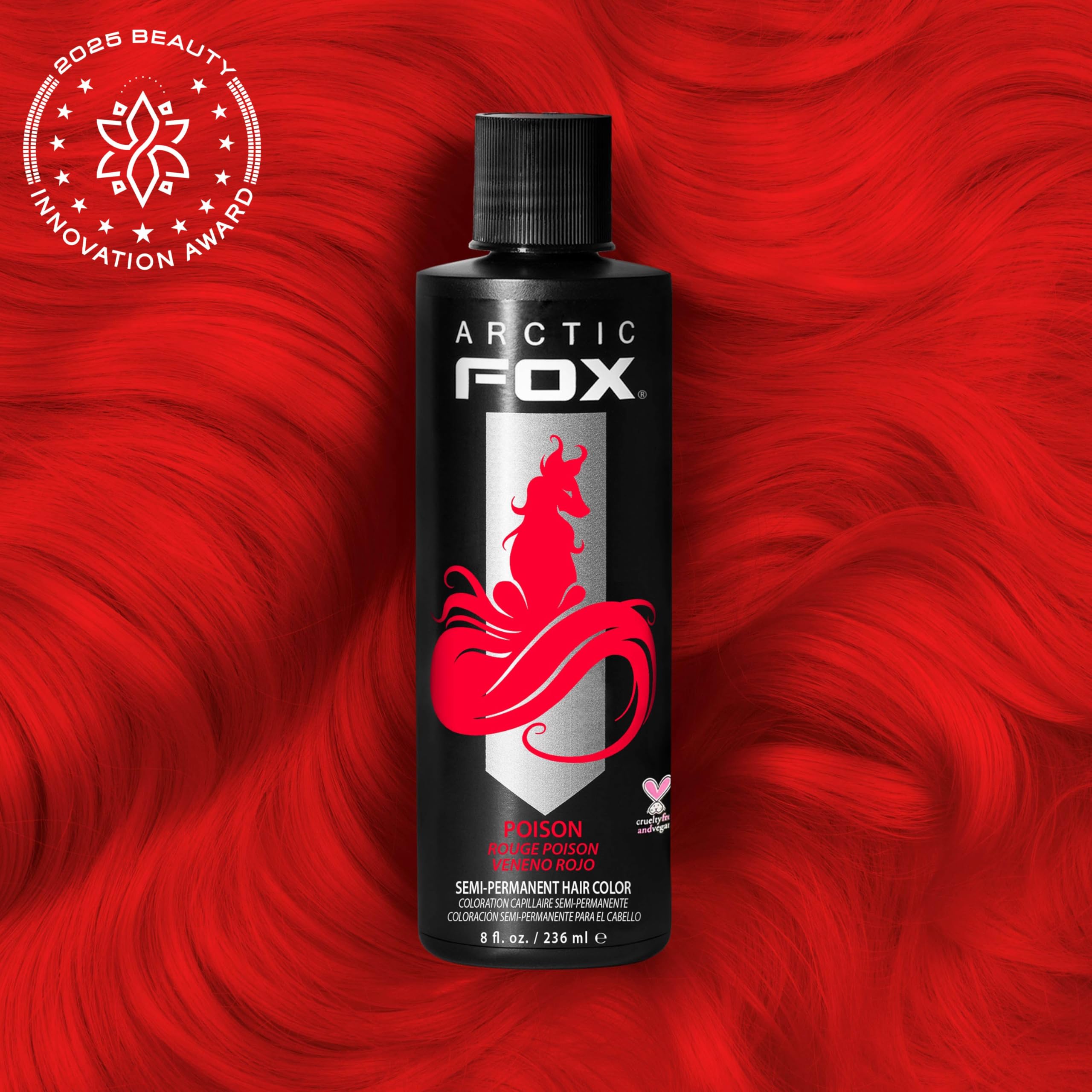 ARCTIC FOX close-up cream texture showing smooth, conditioning formula