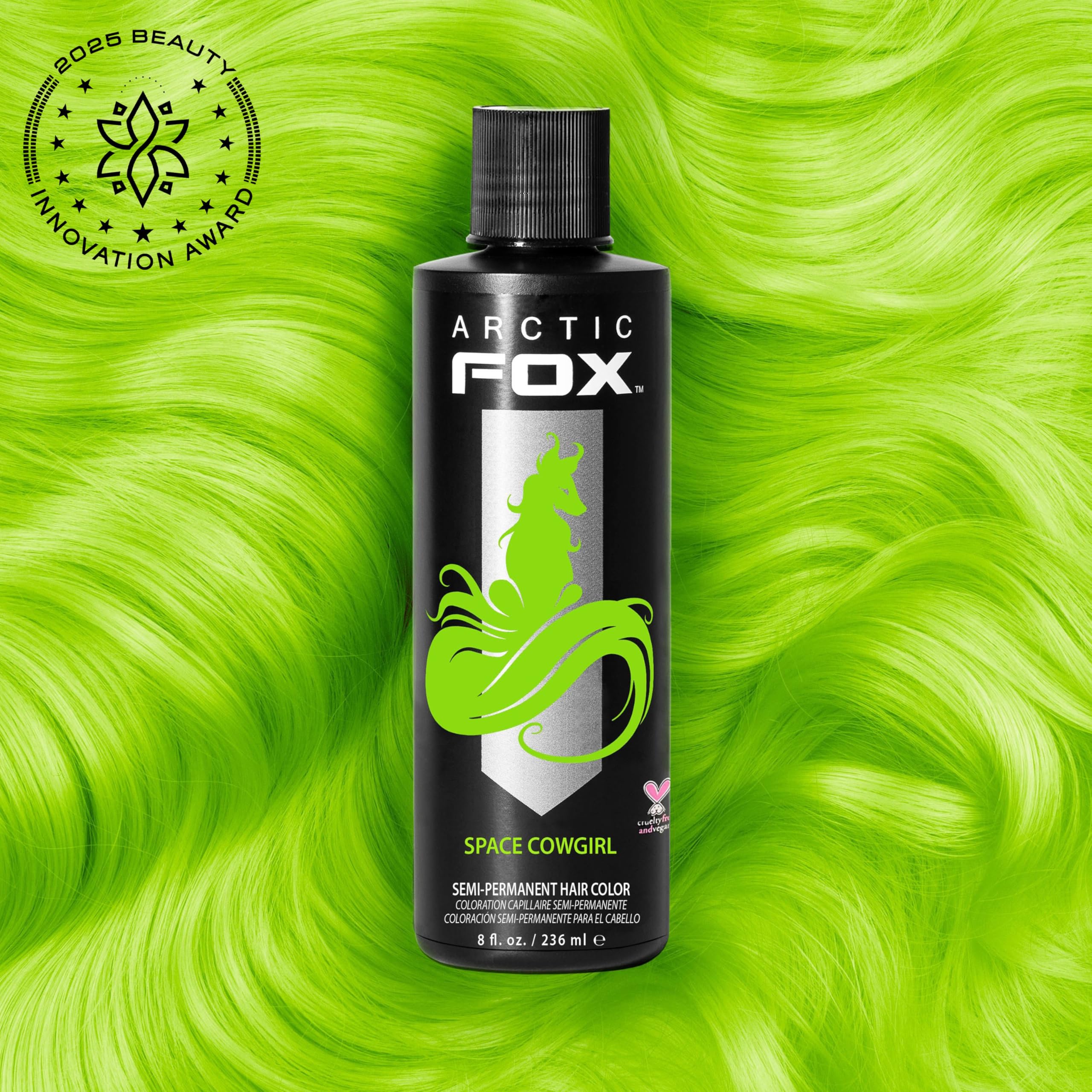 ARCTIC FOX cream texture close-up showing smooth, conditioning formula