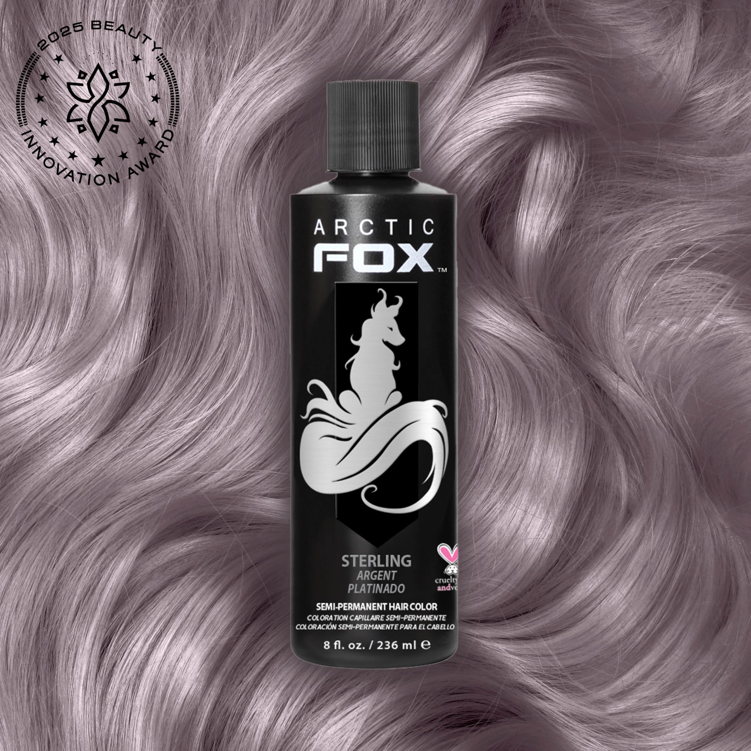 ARCTIC FOX Sterling pouring creamy texture that conditions hair during color