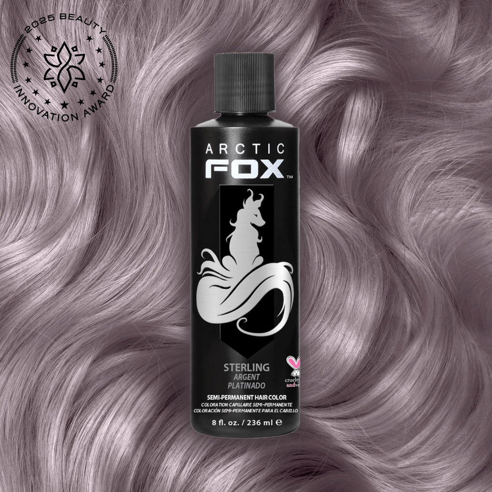 ARCTIC FOX Sterling pouring creamy texture that conditions hair during color