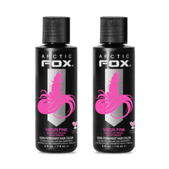 ARCTIC FOX Virgin Pink front packaging showing vibrant magenta and product size