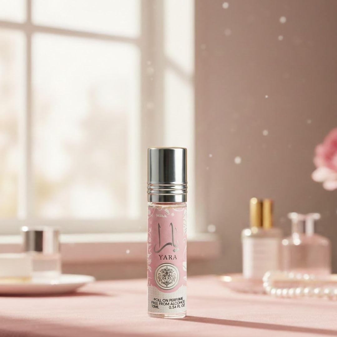 Ard Al Zaafaran Yara ingredient texture detail displaying creamy vanilla and woods benefit: warm base clarity