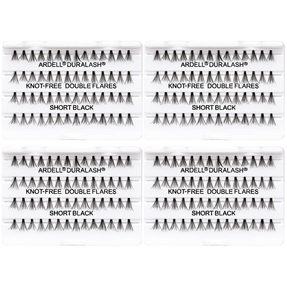 Ardell 8mm length comparison chart illustrating true-to-natural lash size