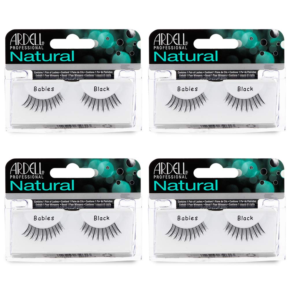 Ardell Babies front packaging shows four pairs and clear value
