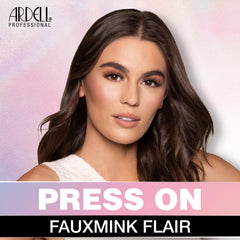 Ardell faux mink fiber close-up highlighting soft texture and natural finish