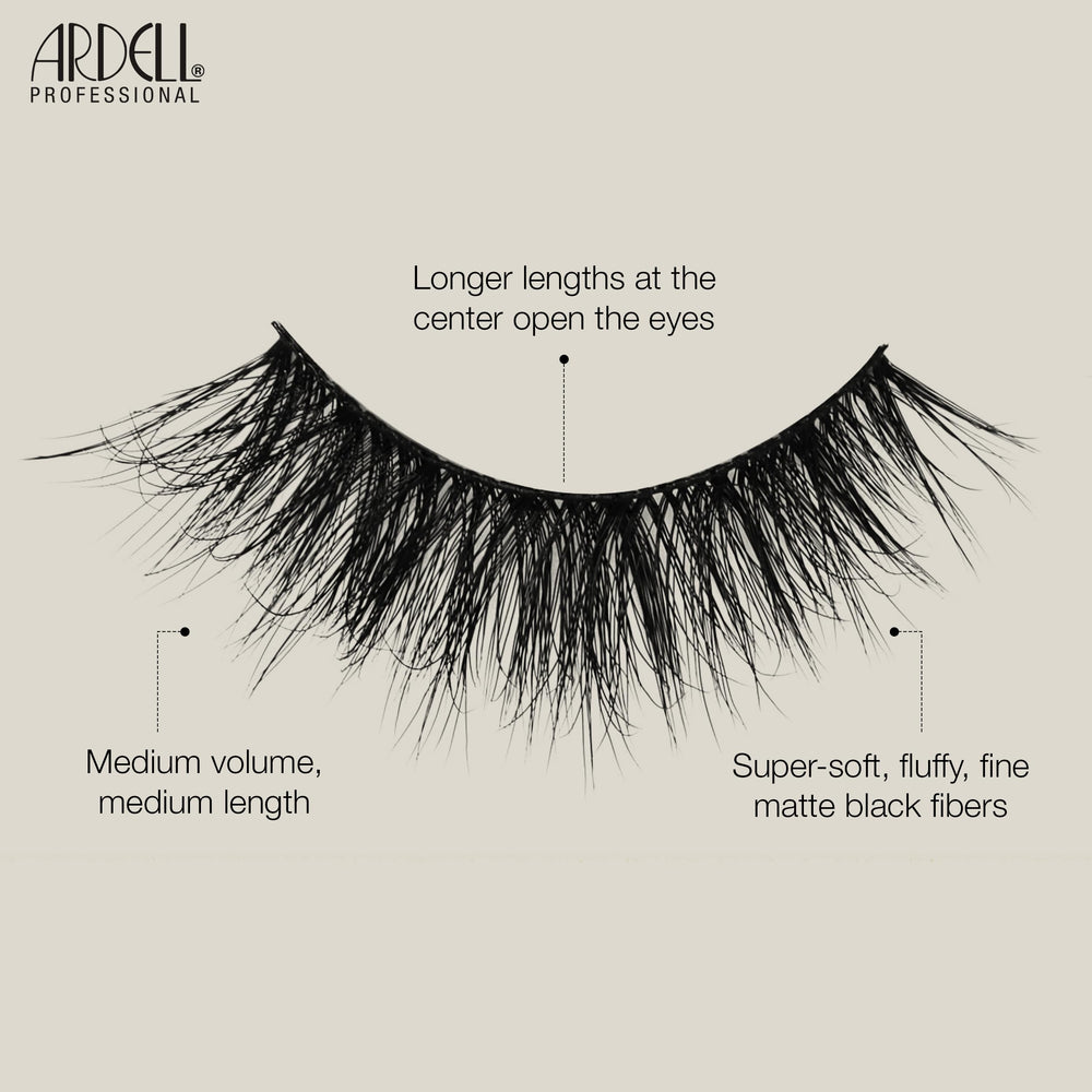 Ardell application demo placing lashes for quick, easy wearable result
