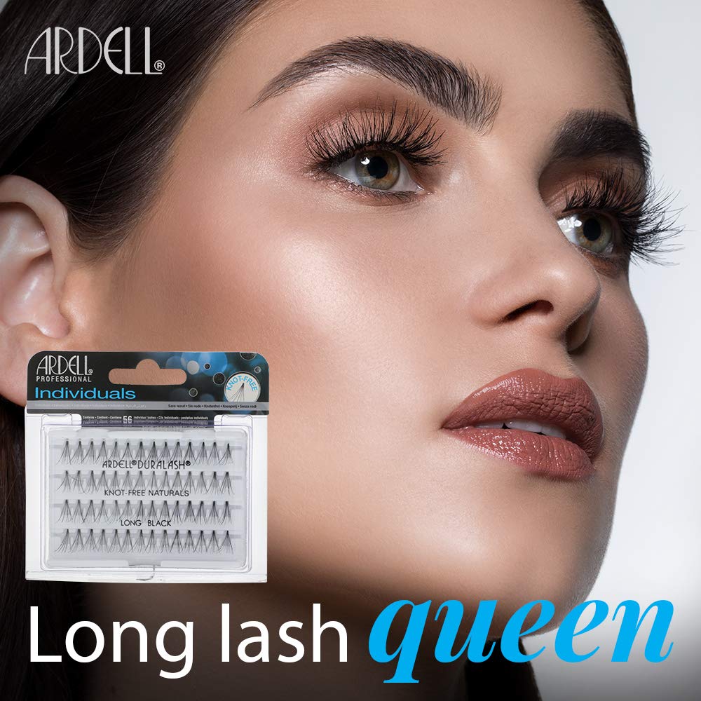 Ardell tray close-up displaying knot-free clusters for seamless blending benefit