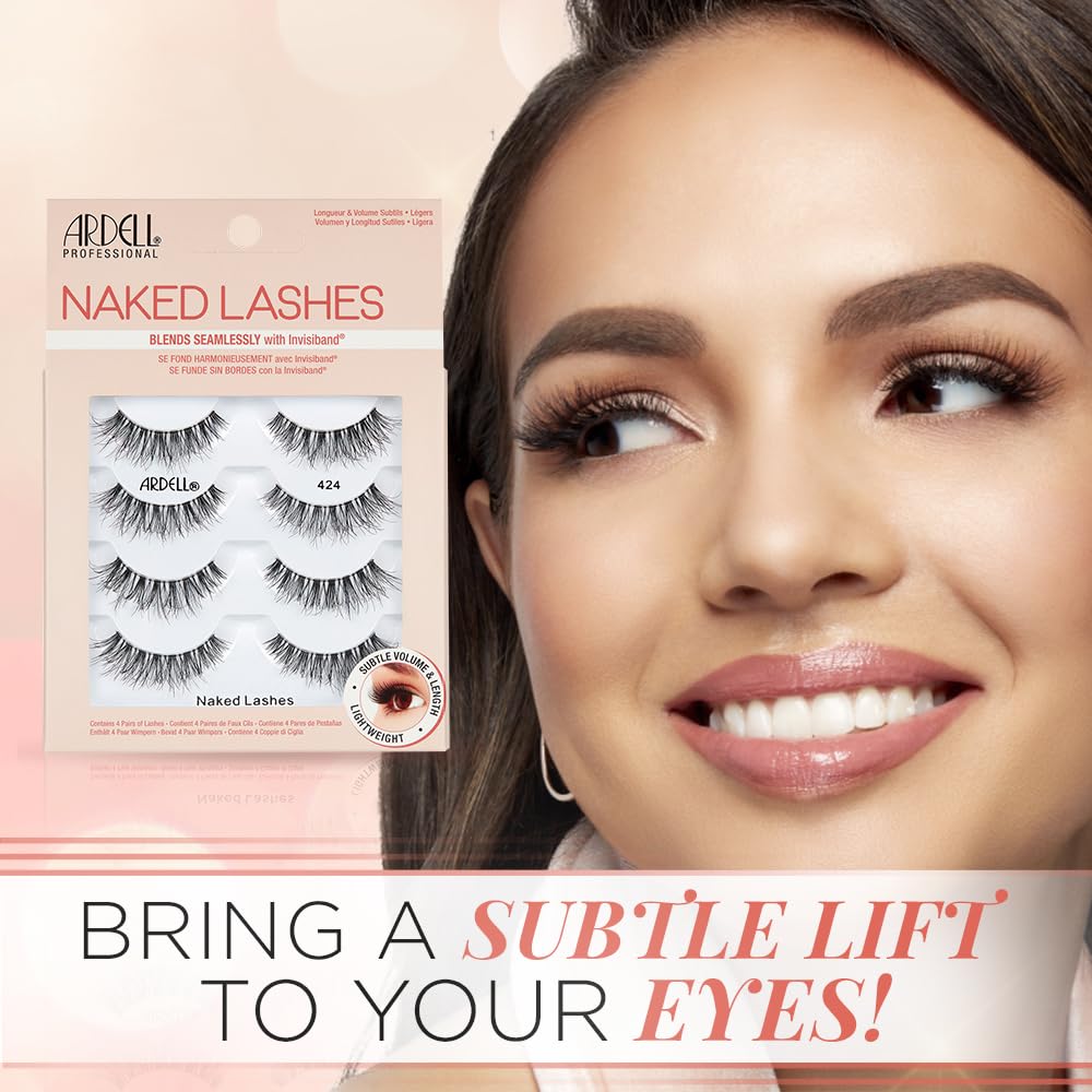 Ardell Invisiband close-up demonstrating comfortable blend