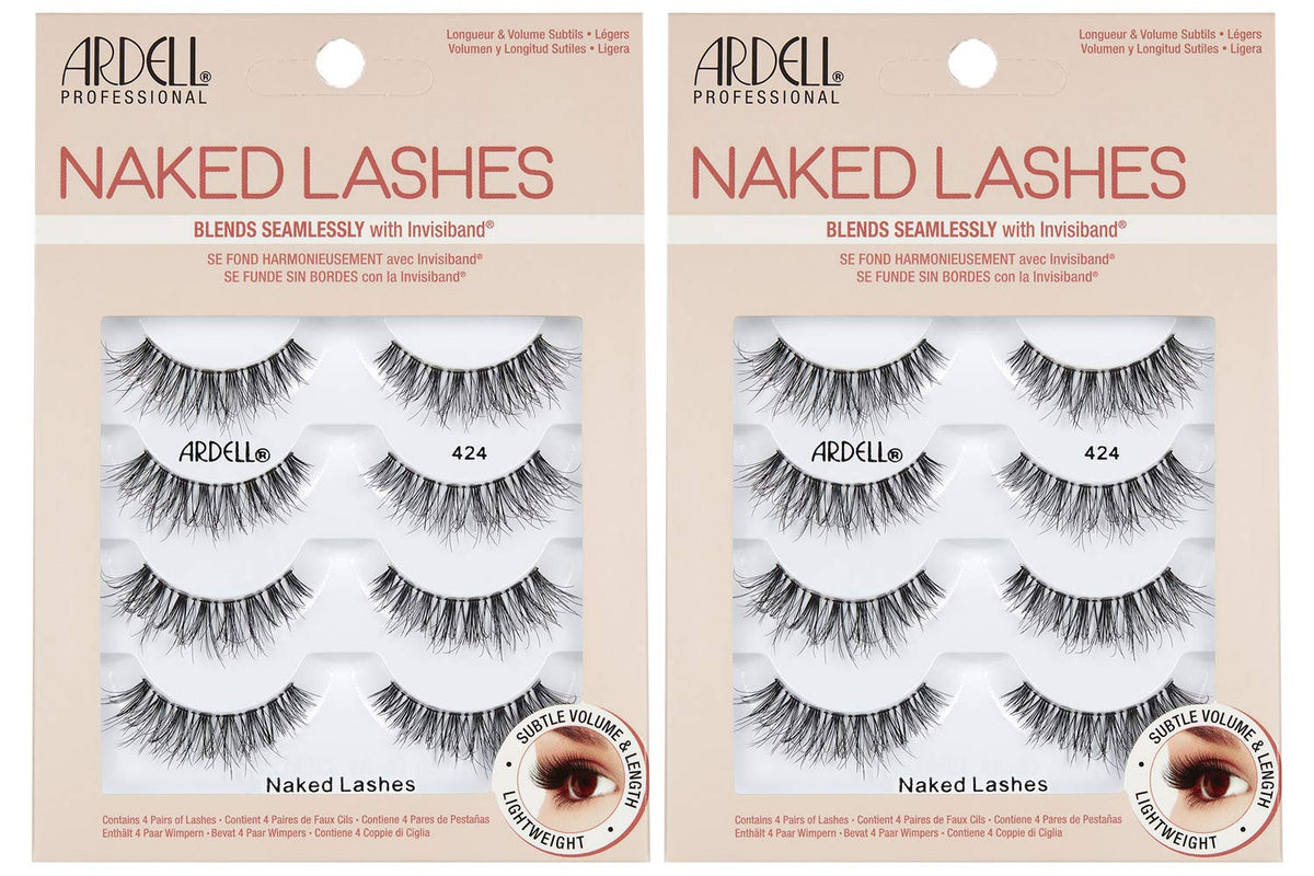 Ardell front packaging showing eight pairs for lasting use