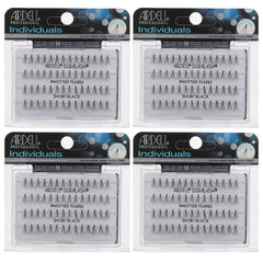Ardell short black front packaging showing 4-pack clusters and benefits
