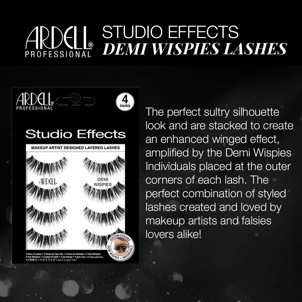 Ardell close-up of flexible lash band for comfortable fit benefit