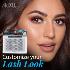 Ardell human hair texture detail showing natural fibers for believable lashes