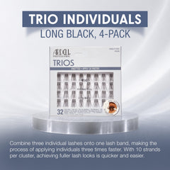Ardell detailed view of black lash fibers for natural definition