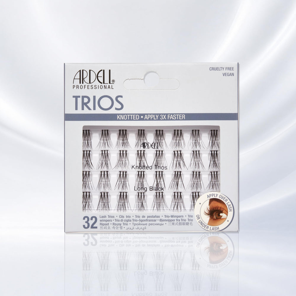Ardell outer-corner placement creating lifted winged lash effect