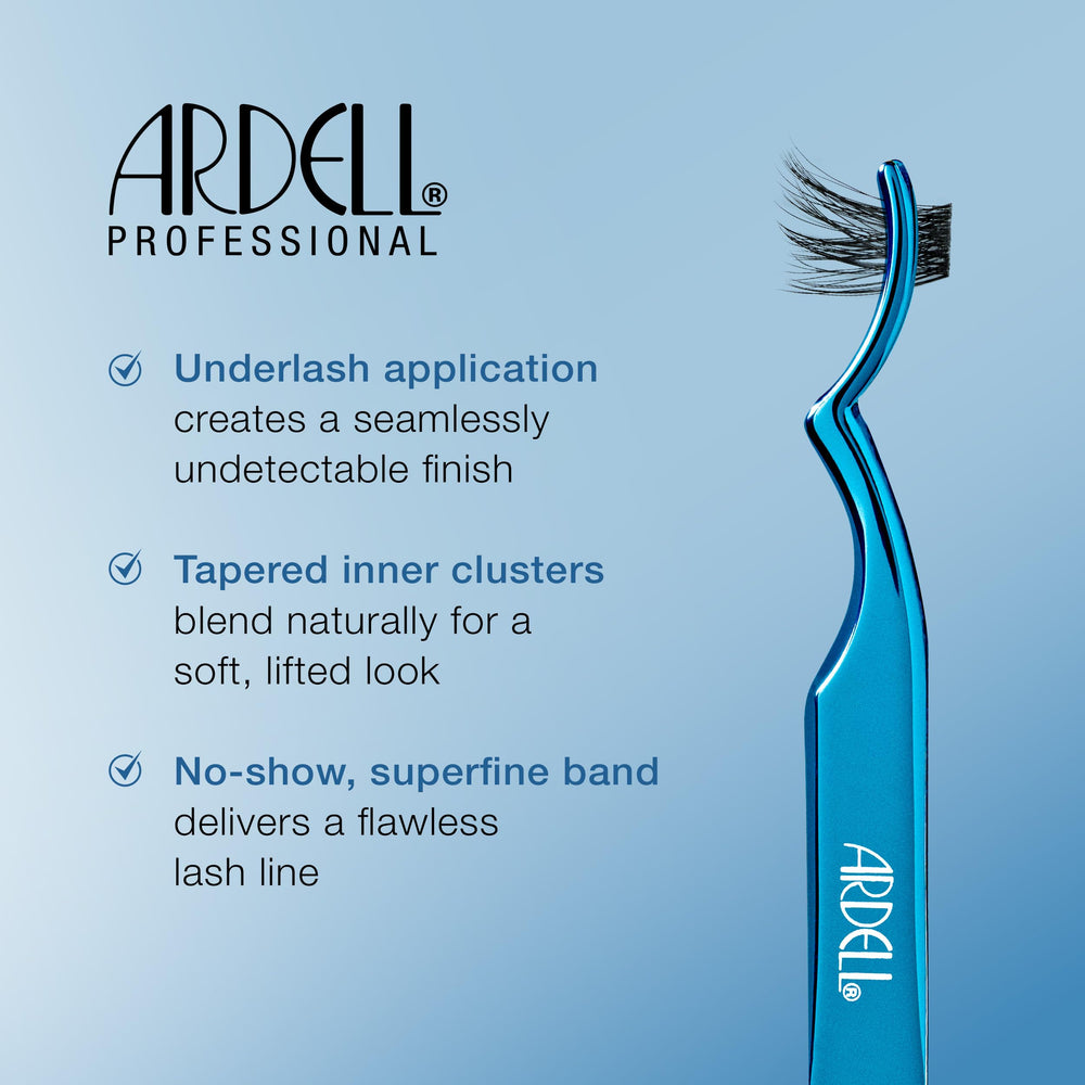 Ardell invisible superfine band close-up ensuring seamless blending