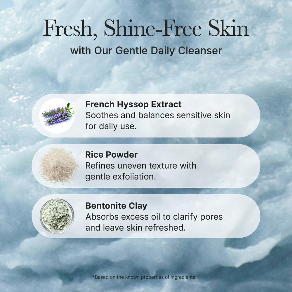 ARENCIA label ingredients closeup, displays 34 natural extracts and clarity