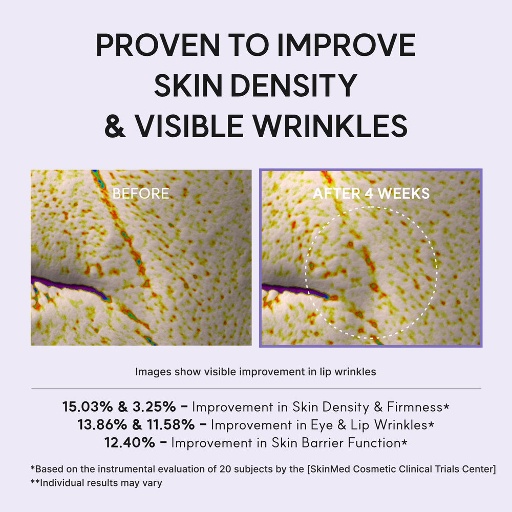 ARENCIA targeted application around eye area showing gentle, non-greasy finish