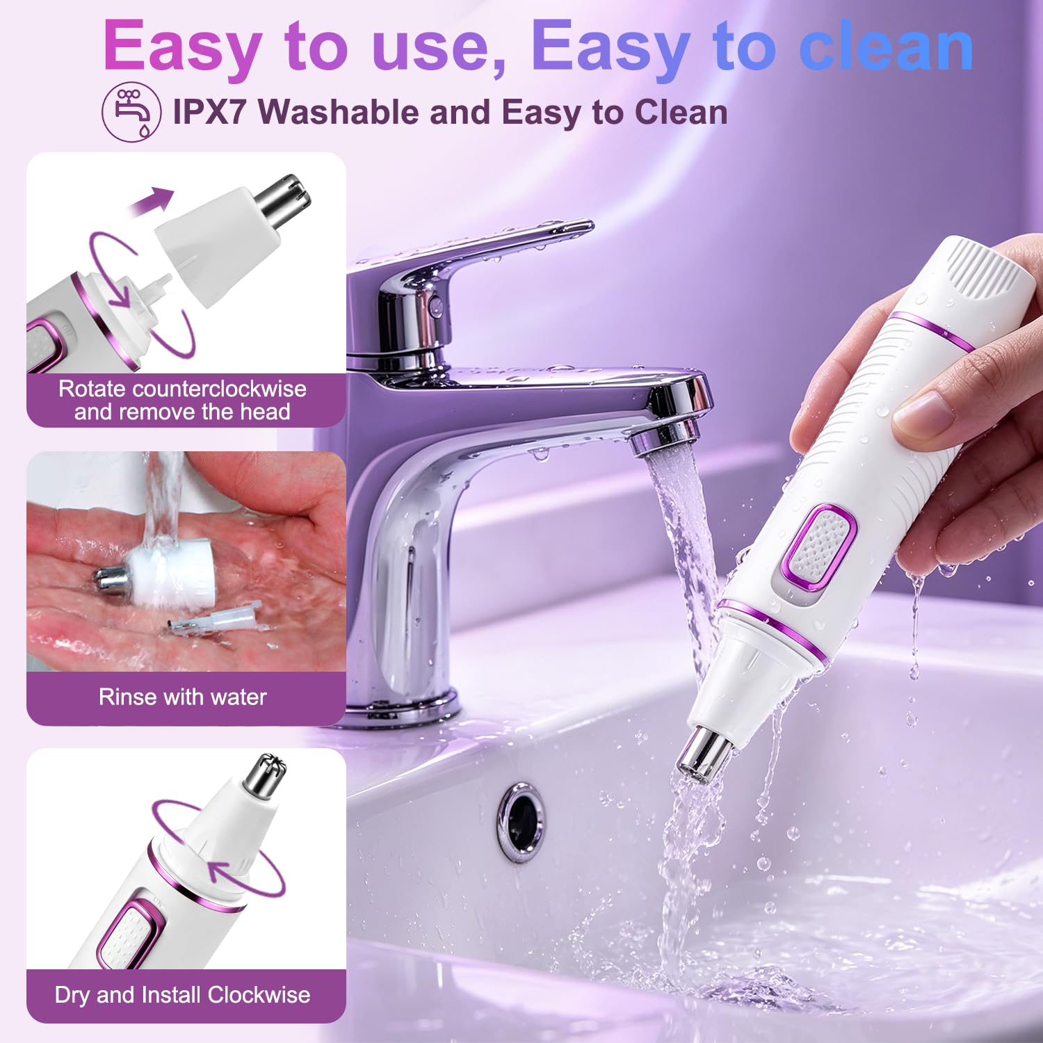 AREYZIN type-c charging port and LED indicator showing fast-charge convenience