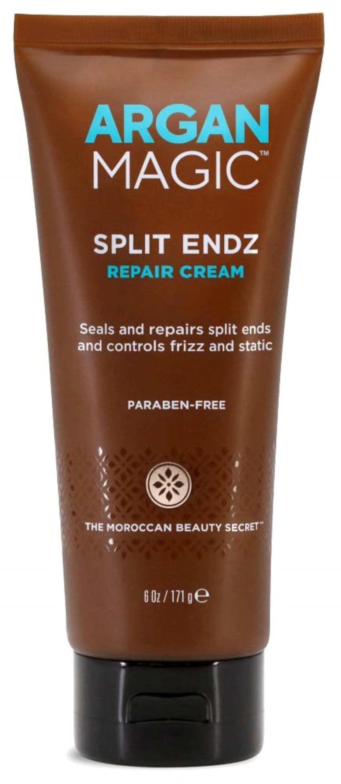 Argan Magic front packaging showing product label and size benefits