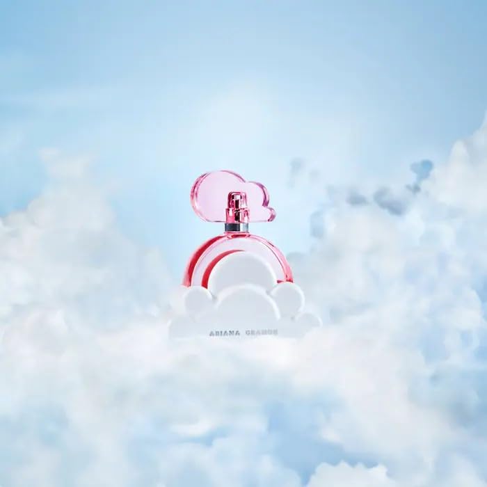 Ariana Grande Cloud Pink cap and neck close-up, detailed finish and durable design