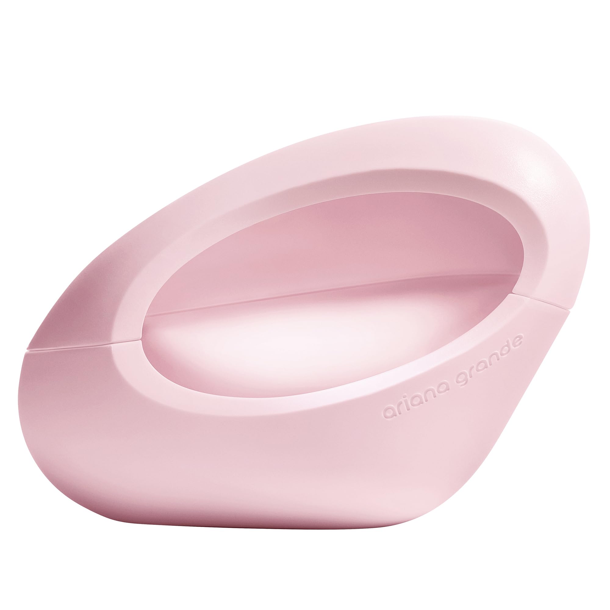 Ariana Grande MOD Blush front bottle shows elegant design and instant recognition