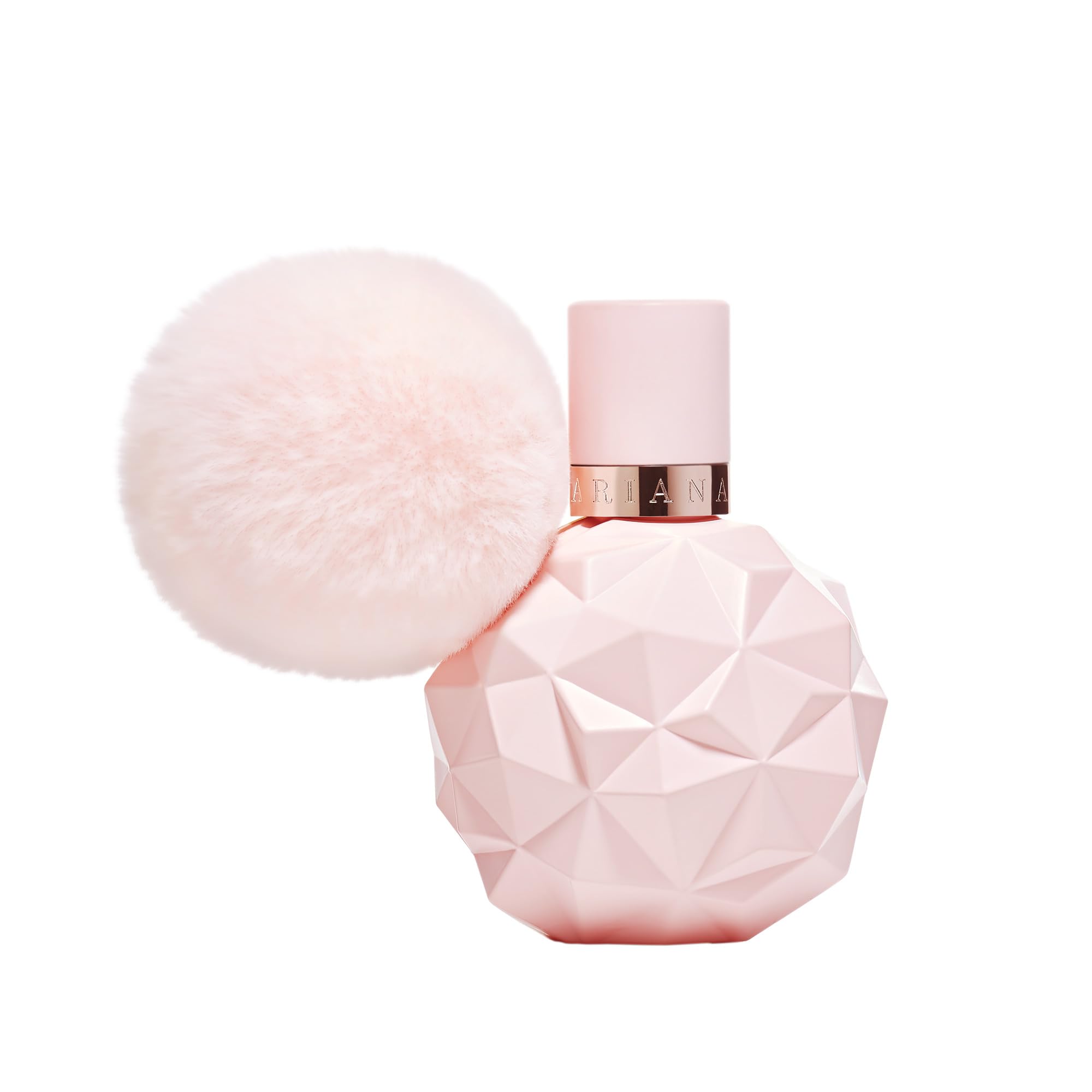 Ariana Grande Sweet Like Candy front bottle showing gem-cut glass and spray benefit