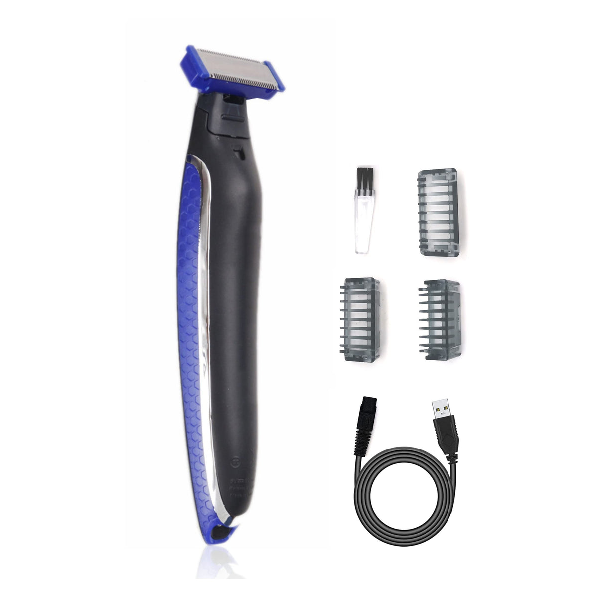 ARICEAN front view showing trimmer and neat packaging, highlights convenience