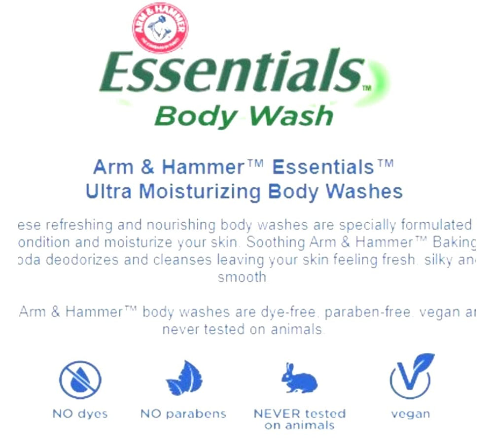ARM & HAMMER texture close-up of clear lather demonstrating gentle hydration
