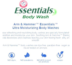 ARM & HAMMER texture close-up of clear lather demonstrating gentle hydration