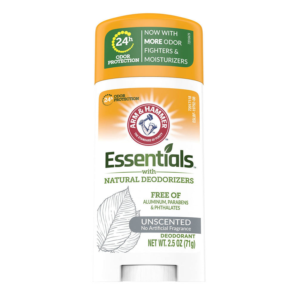 ARM & HAMMER stick top view showing twist-up cap and travel-ready design