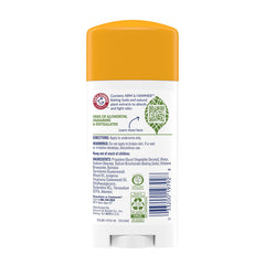 ARM & HAMMER close-up texture of solid deodorant showing smooth application